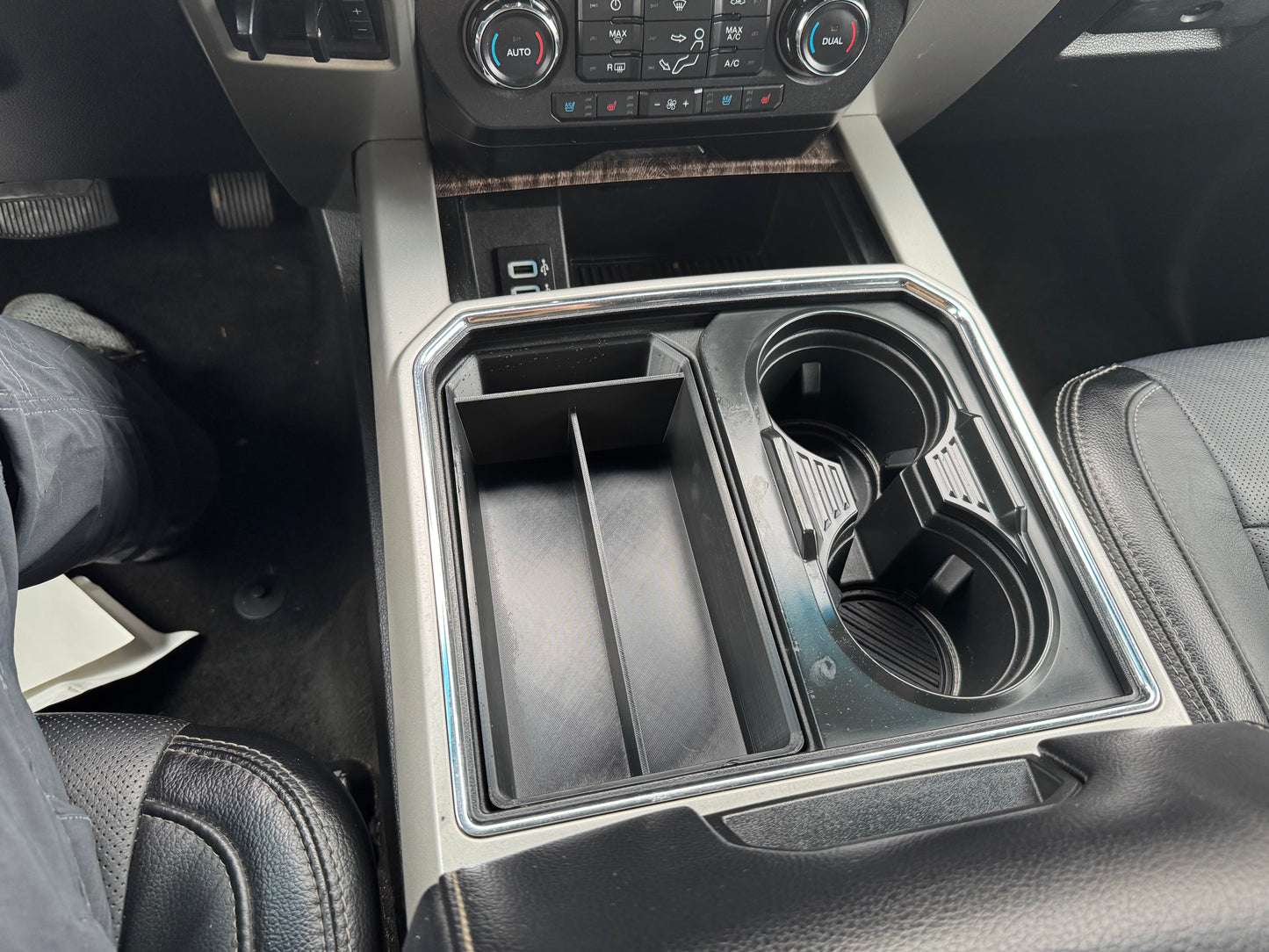 2017-2022 Ford Superduty Cupholder/Console Organizer